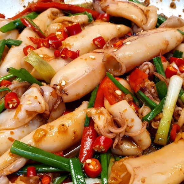 Đầu Mực Ống chất lượng