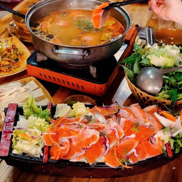 Lẩu cá hồi Sapa giá sỉ